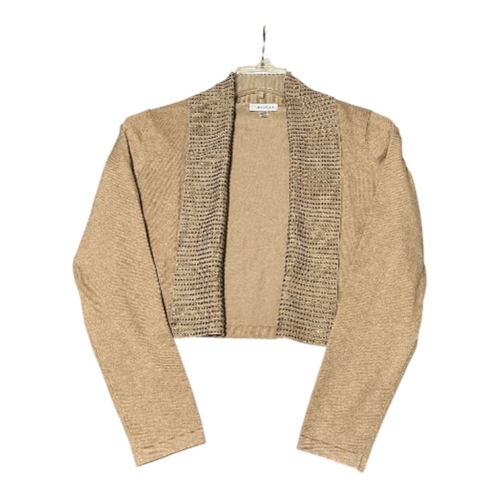 Calvin Klein Women’s Beaded Jeweled Cardigan